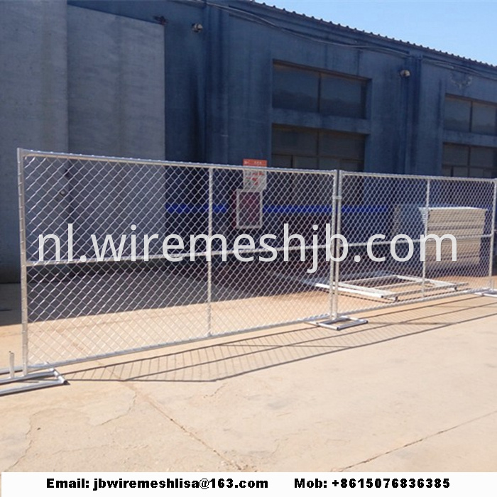 Powder Coated And Galvanized Temporary Fence